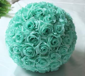 tiffany blue wedding flowers