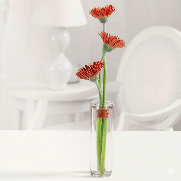 Spider Gerberas in Bud Vase