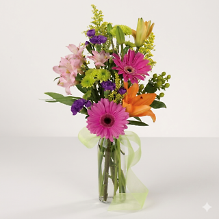 Birthday Bud Vase